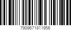 Código de barras (EAN, GTIN, SKU, ISBN): '7909671911956'