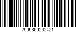 Código de barras (EAN, GTIN, SKU, ISBN): '7909680233421'