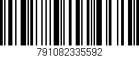 Código de barras (EAN, GTIN, SKU, ISBN): '791082335592'