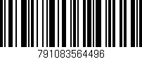 Código de barras (EAN, GTIN, SKU, ISBN): '791083564496'