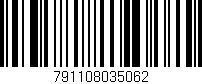 Código de barras (EAN, GTIN, SKU, ISBN): '791108035062'