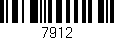 Código de barras (EAN, GTIN, SKU, ISBN): '7912'