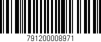 Código de barras (EAN, GTIN, SKU, ISBN): '791200008971'