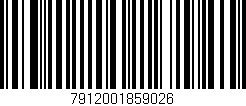 Código de barras (EAN, GTIN, SKU, ISBN): '7912001859026'