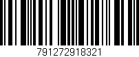 Código de barras (EAN, GTIN, SKU, ISBN): '791272918321'