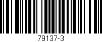 Código de barras (EAN, GTIN, SKU, ISBN): '79137-3'