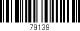 Código de barras (EAN, GTIN, SKU, ISBN): '79139'