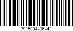 Código de barras (EAN, GTIN, SKU, ISBN): '7915034486443'