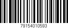 Código de barras (EAN, GTIN, SKU, ISBN): '79154010593'