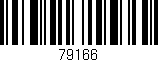 Código de barras (EAN, GTIN, SKU, ISBN): '79166'