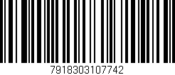 Código de barras (EAN, GTIN, SKU, ISBN): '7918303107742'