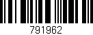 Código de barras (EAN, GTIN, SKU, ISBN): '791962'