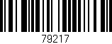 Código de barras (EAN, GTIN, SKU, ISBN): '79217'