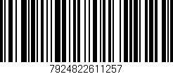 Código de barras (EAN, GTIN, SKU, ISBN): '7924822611257'