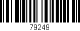 Código de barras (EAN, GTIN, SKU, ISBN): '79249'