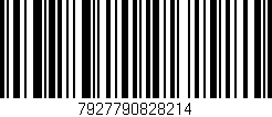 Código de barras (EAN, GTIN, SKU, ISBN): '7927790828214'