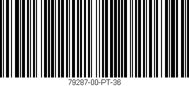 Código de barras (EAN, GTIN, SKU, ISBN): '79287-00-PT-36'