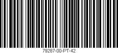 Código de barras (EAN, GTIN, SKU, ISBN): '79287-00-PT-42'