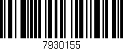 Código de barras (EAN, GTIN, SKU, ISBN): '7930155'