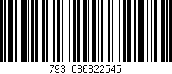 Código de barras (EAN, GTIN, SKU, ISBN): '7931686822545'