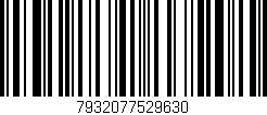 Código de barras (EAN, GTIN, SKU, ISBN): '7932077529630'