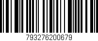 Código de barras (EAN, GTIN, SKU, ISBN): '793276200679'