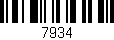 Código de barras (EAN, GTIN, SKU, ISBN): '7934'