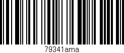 Código de barras (EAN, GTIN, SKU, ISBN): '79341ama'