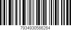 Código de barras (EAN, GTIN, SKU, ISBN): '7934930566264'