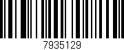 Código de barras (EAN, GTIN, SKU, ISBN): '7935129'