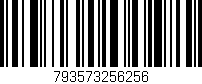 Código de barras (EAN, GTIN, SKU, ISBN): '793573256256'