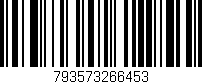 Código de barras (EAN, GTIN, SKU, ISBN): '793573266453'