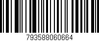 Código de barras (EAN, GTIN, SKU, ISBN): '793588060664'