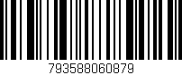 Código de barras (EAN, GTIN, SKU, ISBN): '793588060879'