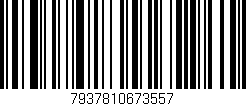 Código de barras (EAN, GTIN, SKU, ISBN): '7937810673557'