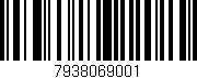 Código de barras (EAN, GTIN, SKU, ISBN): '7938069001'