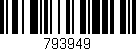 Código de barras (EAN, GTIN, SKU, ISBN): '793949'