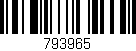 Código de barras (EAN, GTIN, SKU, ISBN): '793965'