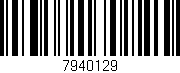 Código de barras (EAN, GTIN, SKU, ISBN): '7940129'