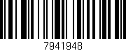 Código de barras (EAN, GTIN, SKU, ISBN): '7941948'