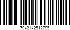 Código de barras (EAN, GTIN, SKU, ISBN): '7942142512795'