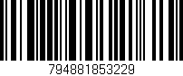 Código de barras (EAN, GTIN, SKU, ISBN): '794881853229'