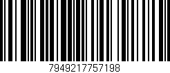 Código de barras (EAN, GTIN, SKU, ISBN): '7949217757198'