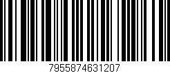 Código de barras (EAN, GTIN, SKU, ISBN): '7955874631207'