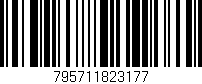 Código de barras (EAN, GTIN, SKU, ISBN): '795711823177'