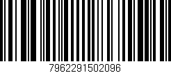 Código de barras (EAN, GTIN, SKU, ISBN): '7962291502096'