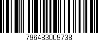 Código de barras (EAN, GTIN, SKU, ISBN): '796483009738'