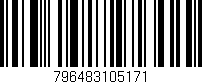 Código de barras (EAN, GTIN, SKU, ISBN): '796483105171'