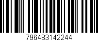 Código de barras (EAN, GTIN, SKU, ISBN): '796483142244'
