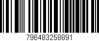 Código de barras (EAN, GTIN, SKU, ISBN): '796483258891'